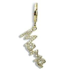 Treasure Jewels Mama Crystal Charm Gold Pave NWT